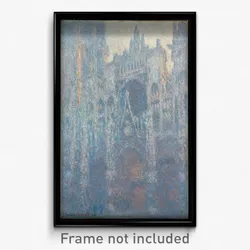 Claude Monet (French - The Portal of Rouen Cathedral in Morning Light
