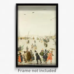 Hendrick Avercamp - Winter Scene on a Frozen Canal