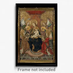 Pedro García de Benabarre - Virgin and Angels