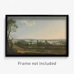 Thomas Roberts - Lough Erne from Knock Ninney, with Bellisle in the distance, County Fermanagh, Ireland