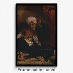 Richard Parkes Bonington - Seated Turk