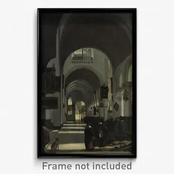 Emanuel de Witte - Interior of a Church