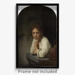 Rembrandt Harmensz van Rijn - Girl at a Window