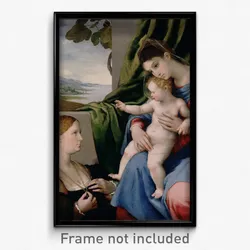 Lorenzo Lotto (Italian (Venetian) - Madonna and Child with Two Donors