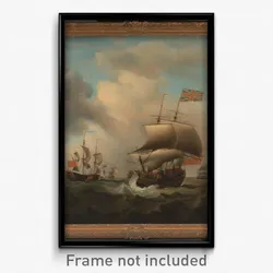 Samuel Scott - Shipping in a Choppy Sea
