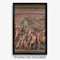 Giorgio Vasari - The storming of the fortress of Stampace in Pisa