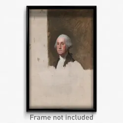 Gilbert Stuart - George Washington (The Athenaeum Portrait)
