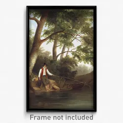 Robert Scott Duncanson - Man Fishing