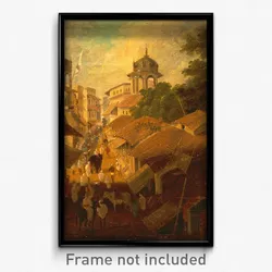 Sir Charles D'Oyly - Street in Patna
