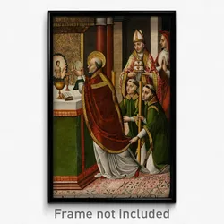 Master of Portillo - The Mass of Saint Gregory the Great