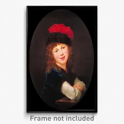 Élisabeth-Louise Vigée-LeBrun - Portrait of a Girl