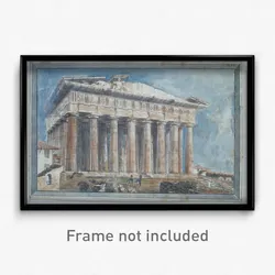 Gell Sir William - The removal of the Sculptures from the Pediments of the Parthenon by Elgin