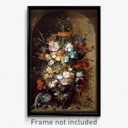 Roelant Saverij - Large flower still life with Crown Imperial