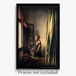 Johannes Vermeer - Girl Reading a Letter by an Open Window