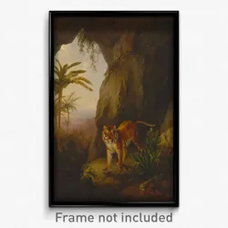 Jacques-Laurent Agasse - Tiger in a Cave