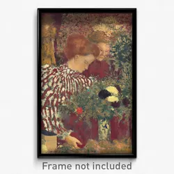 Edouard Vuillard - Woman in a Striped Dress