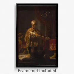 Rembrandt Harmensz. van Rijn (Dutch - Daniel and Cyrus before the Idol Bel