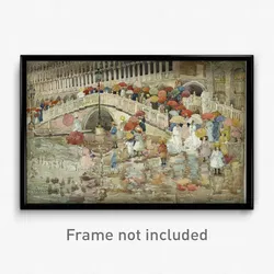 Maurice Brazil Prendergast - Umbrellas in the Rain