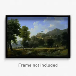 Jean-Victor Bertin - Italian Landscape (Le Paysage d'Italie)