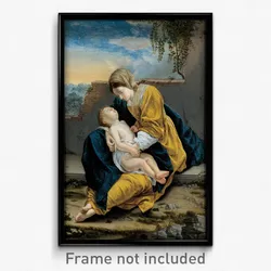 Orazio Gentileschi - Madonna and Child in a landscape