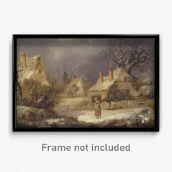 George Smith - A Winter Landscape
