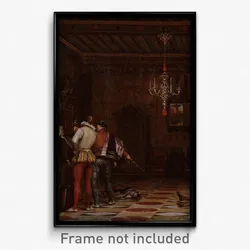 Paul Delaroche - L’assassinat du duc de Guise au château de Blois en 1588