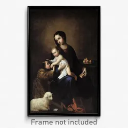 Francisco de Zurbarán - The Virgin and Child with the Infant St John the Baptist