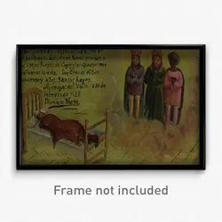 Votive offering dedicated to the Three Wisdom Kings