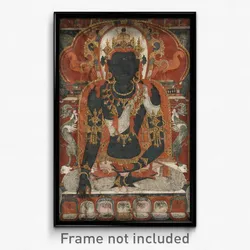 Buddha Akshobhya from Tibetan thangka.jpg