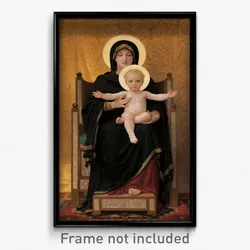 William A. Bouguereau - Virgin and Child
