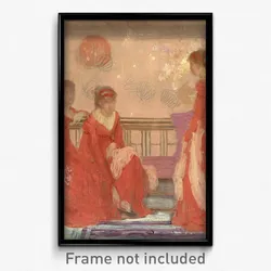 James Abbott McNeill Whistler - Harmony in Flesh Colour and Red