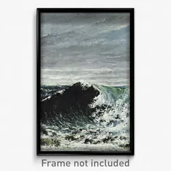 Gustave Courbet - The Wave
