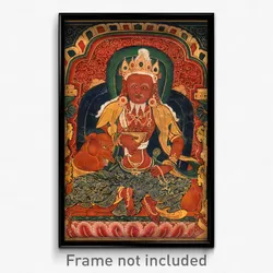God of Fire, Agni, of the Medicine Buddha Mandala - Google Art Project (cropped).jpg