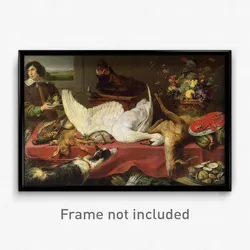 Frans Snyders - Still life with a Swan
