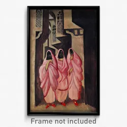 Jāzeps Grosvalds - Three Women on the Street of Baghdad