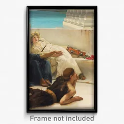 Sir Lawrence Alma-Tadema, English (born Netherlands) - A Reading from Homer