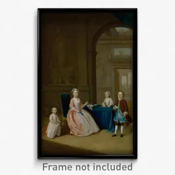 Arthur Devis - Children in an Interior
