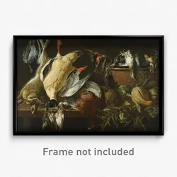Adriaen van Utrecht - Still Life with Games and Vegetables