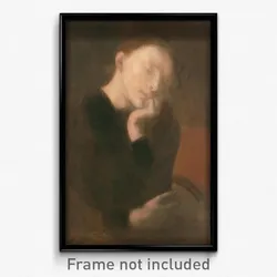 Eugène Carrière - Meditation