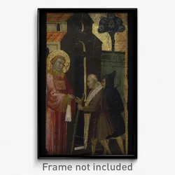 Lorenzo di Niccolò - Saint Lawrence Distributing Alms to the Poor