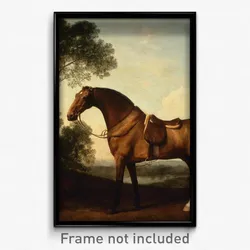 George Stubbs - A Saddled Bay Hunter