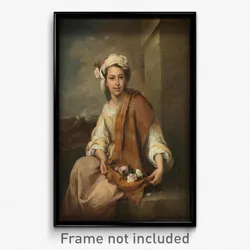 Murillo, Bartolomé Estéban - The Flower Girl