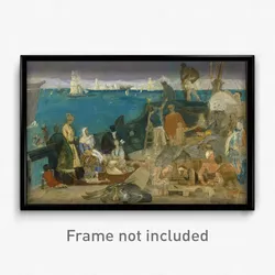 Pierre Puvis de Chavannes - Marseilles, Gateway to the Orient