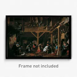 Valero Iriarte - Don Quixote in his Battle with the Wineskins