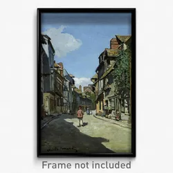 Claude Monet - Rue de la Bavole, Honfleur