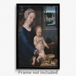 Gerard David - Madonna and Child with the Milk Soup