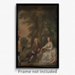 Francis Hayman - Jonathan Tyers, with His Daughter Elizabeth, and Her Husband John Wood
