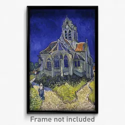 Vincent van Gogh - The Church in Auvers-sur-Oise, View from the Chevet
