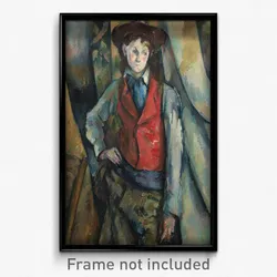 Paul Cézanne - Boy in a Red Waistcoat