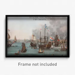 Willem van der Stoop - The Battle of Chatham